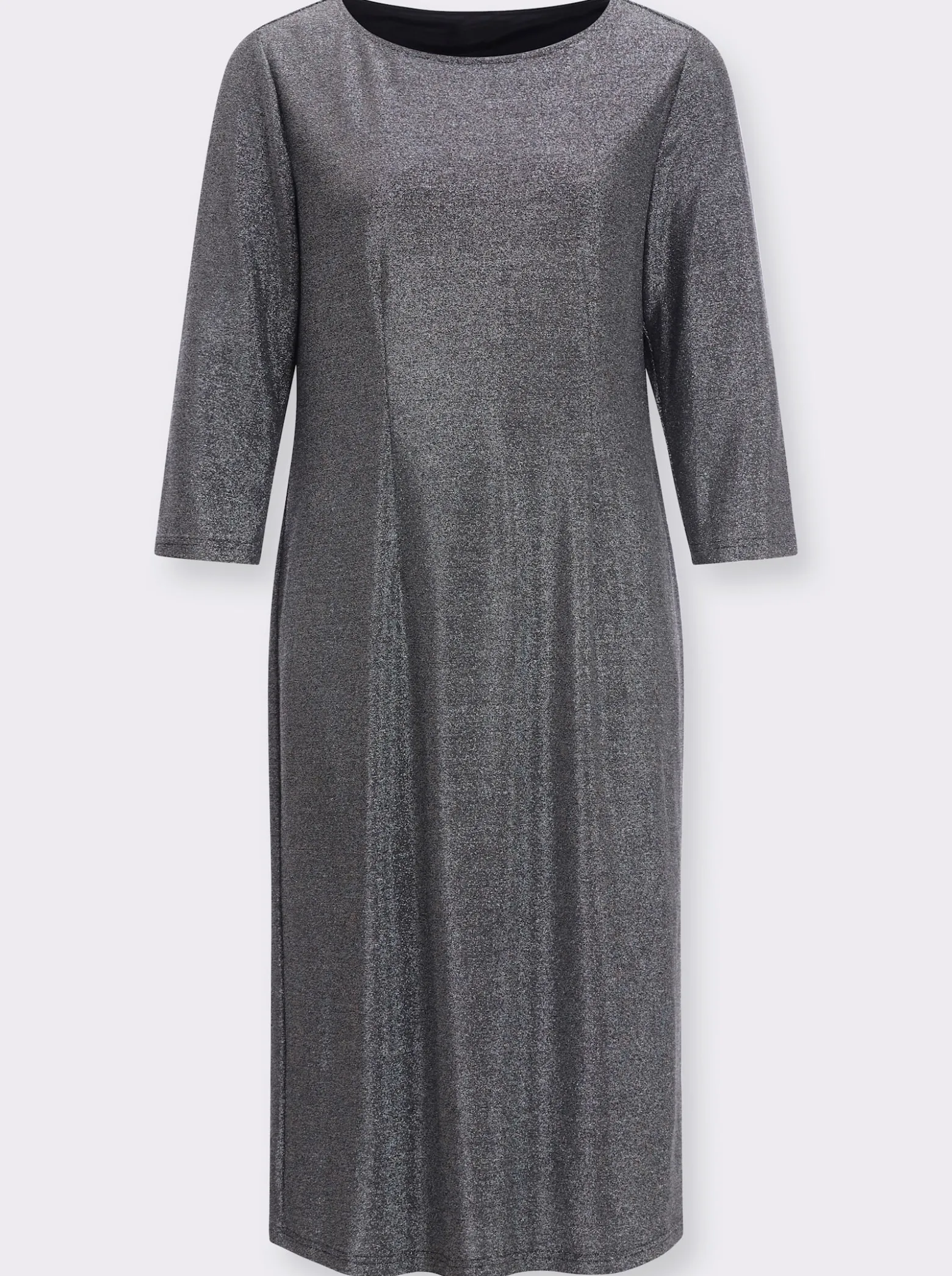Jerseykleid blickdicht gefüttert