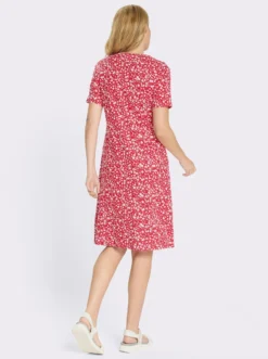 Jerseykleid im Millesfleurs-Dessin