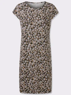 Jerseykleid in Baumwoll-Qualität