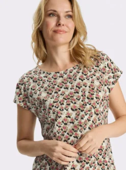 Jerseykleid in Baumwoll-Qualität