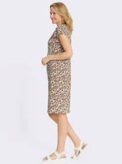 Jerseykleid in Baumwoll-Qualität