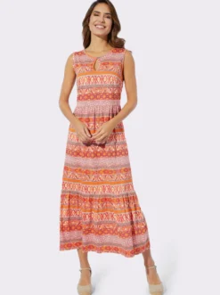 Jerseykleid in fließender Baumwoll-Qualität