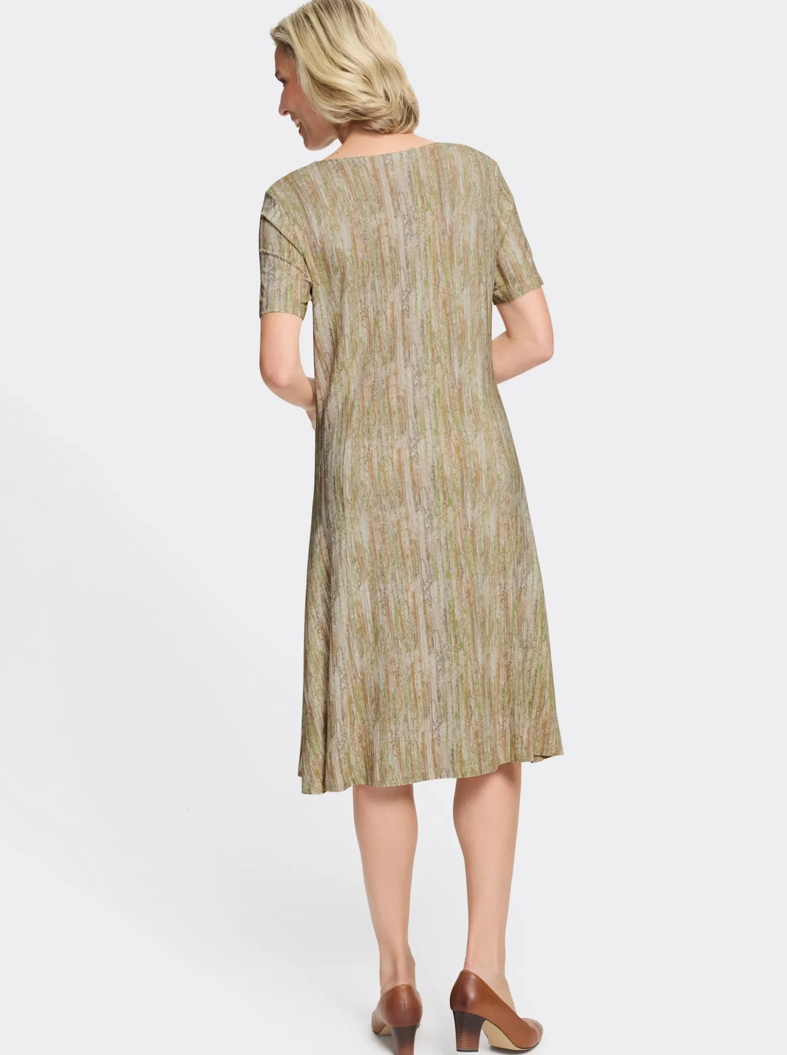 Jerseykleid in Viskose-Qualität