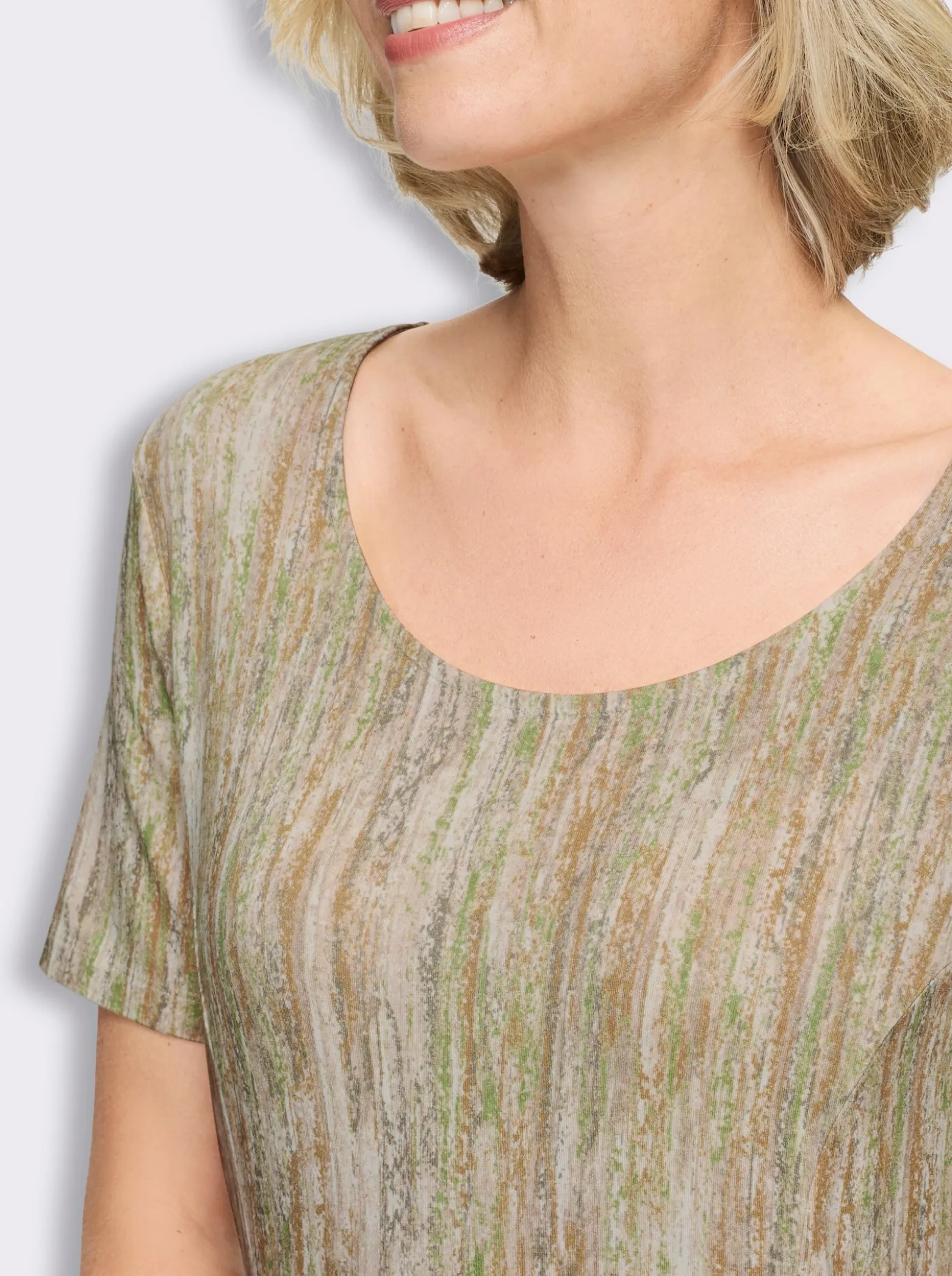 Jerseykleid in Viskose-Qualität