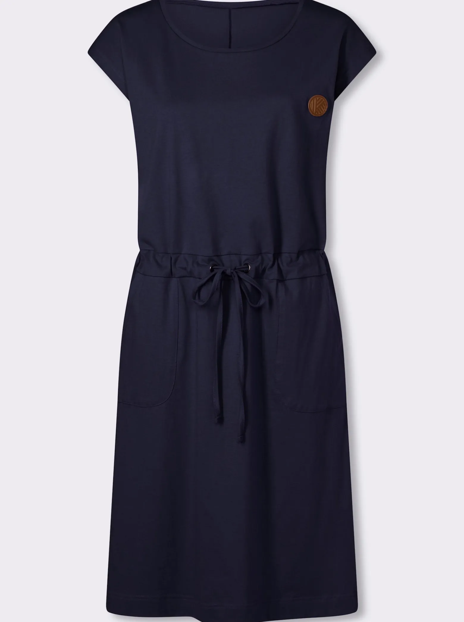 Jerseykleid mit Bindeband