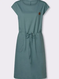 Jerseykleid mit Bindeband