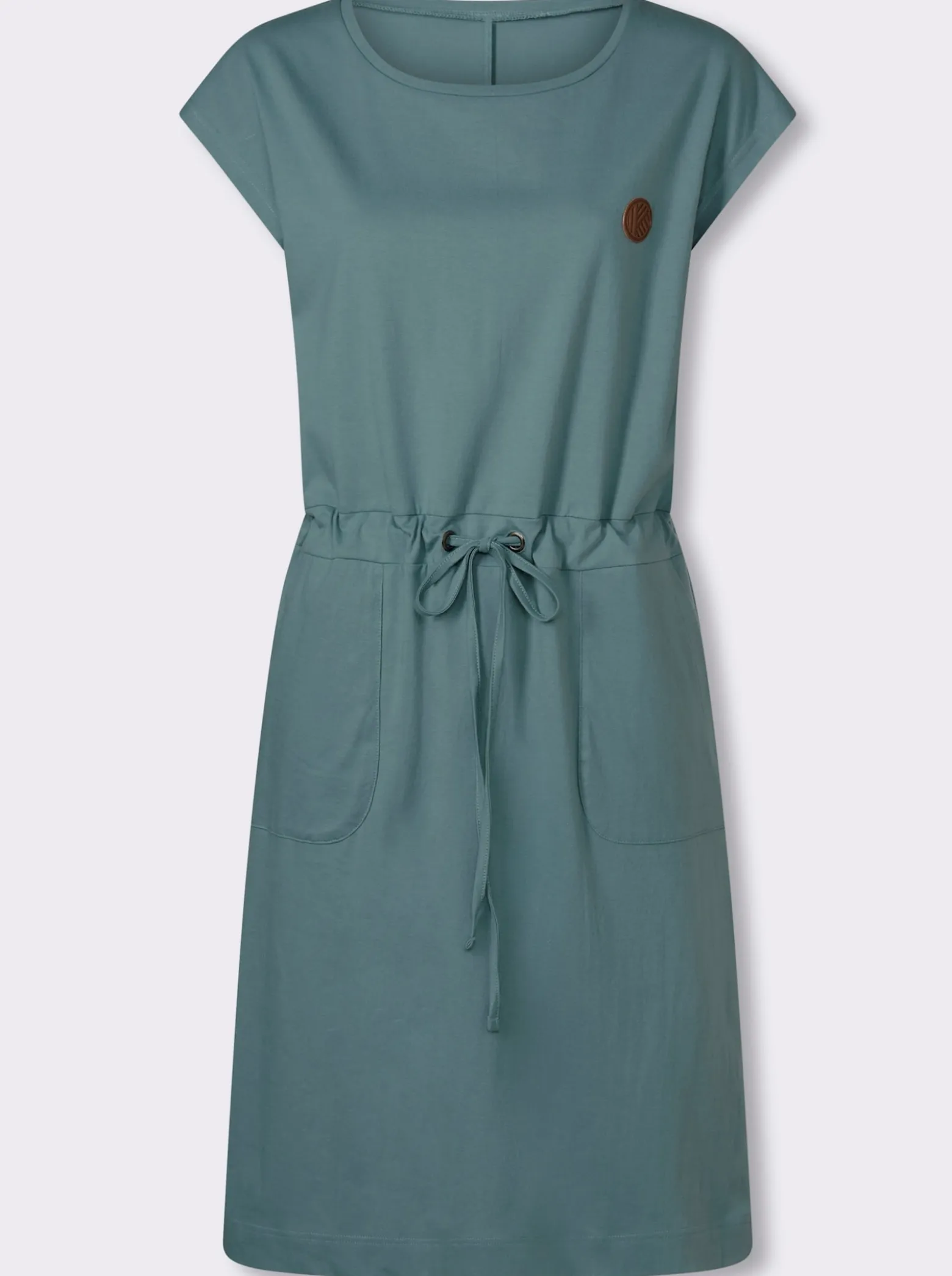 Jerseykleid mit Bindeband