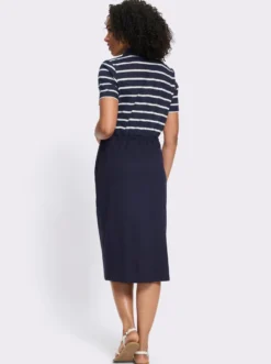 Jerseykleid mit 2 Nahttaschen
