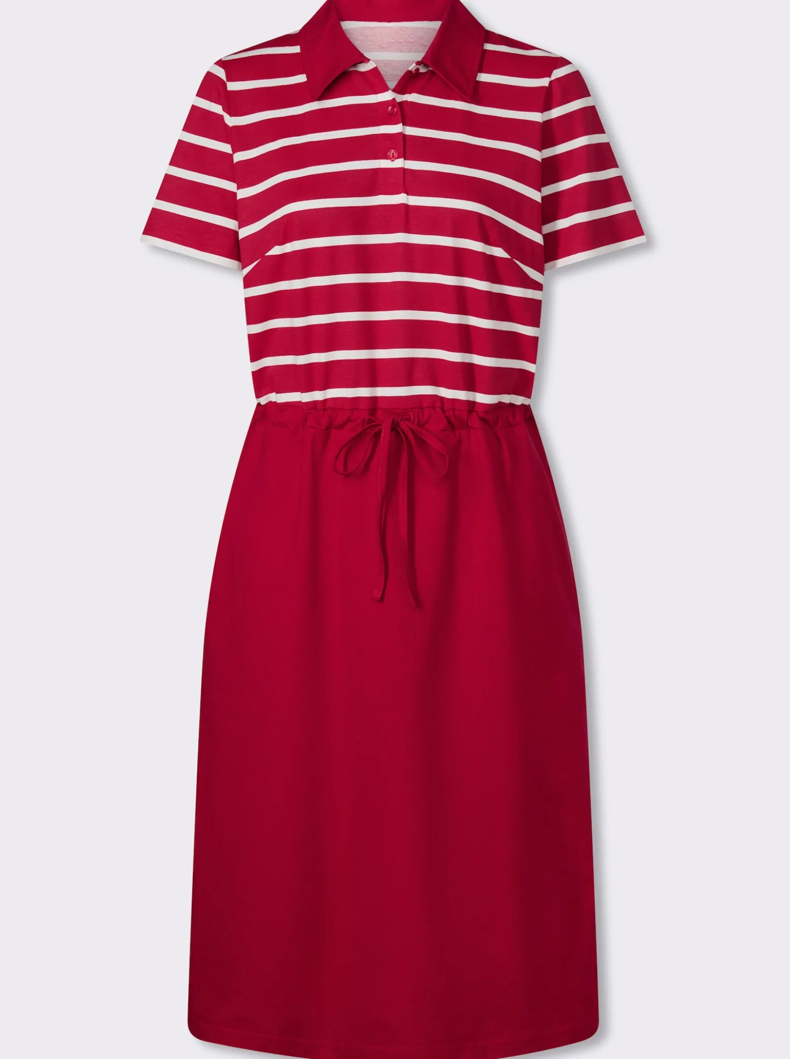 Jerseykleid mit 2 Nahttaschen