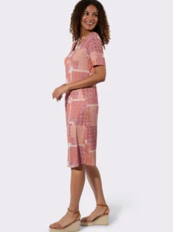 Jerseykleid mit Taillennaht