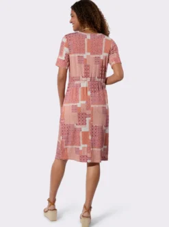 Jerseykleid mit Taillennaht