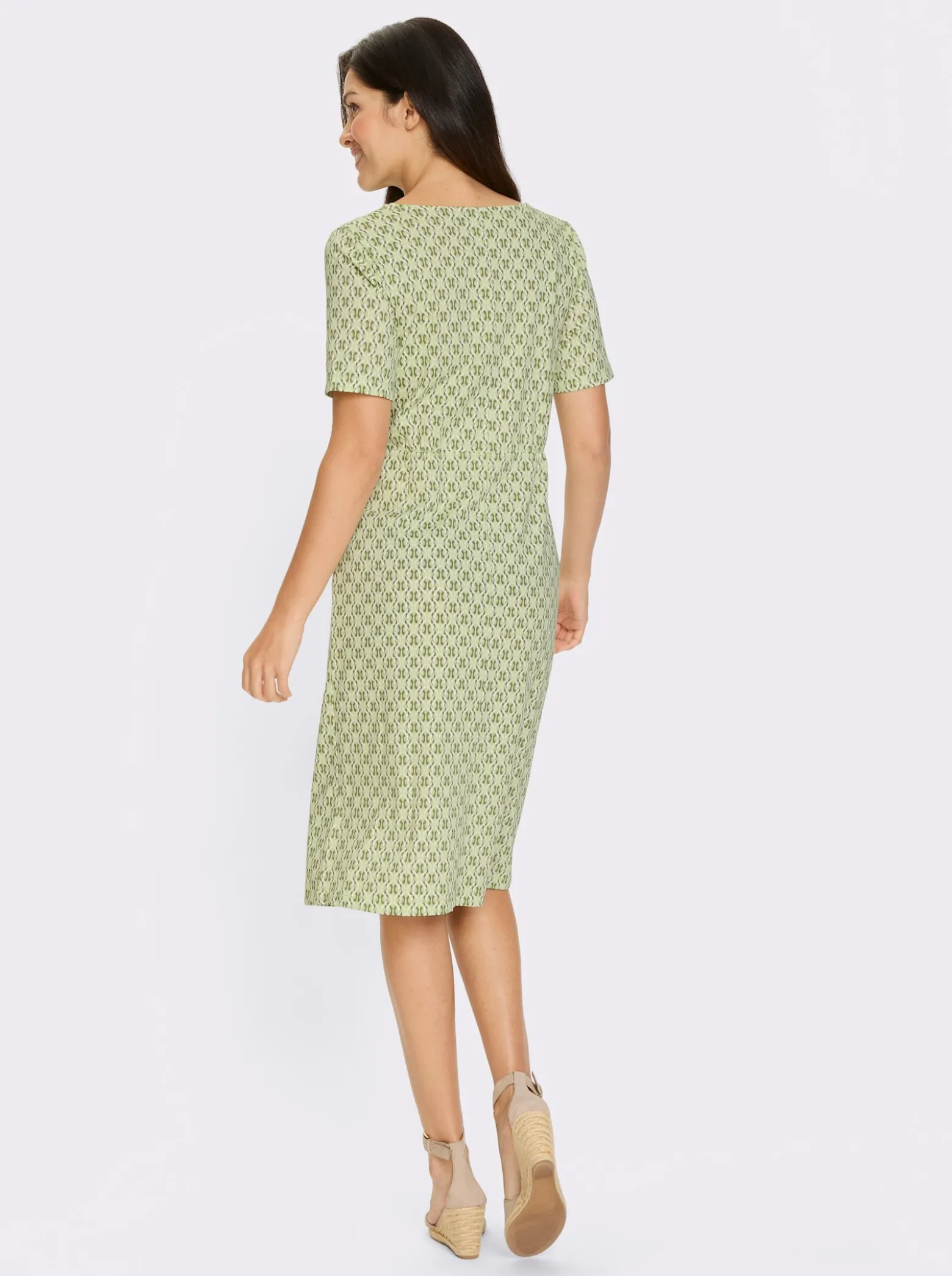 Jerseykleid mit Taschen