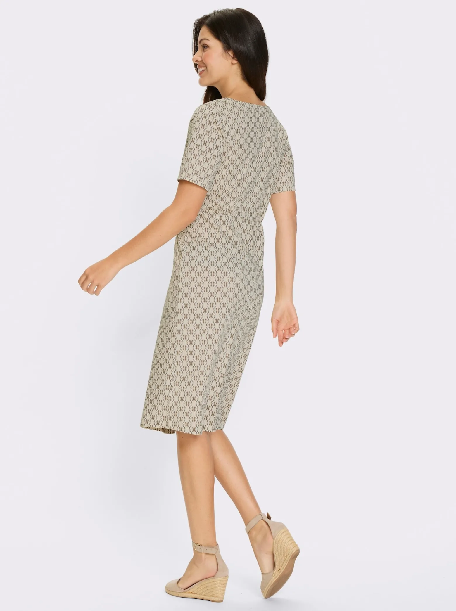 Jerseykleid mit Taschen