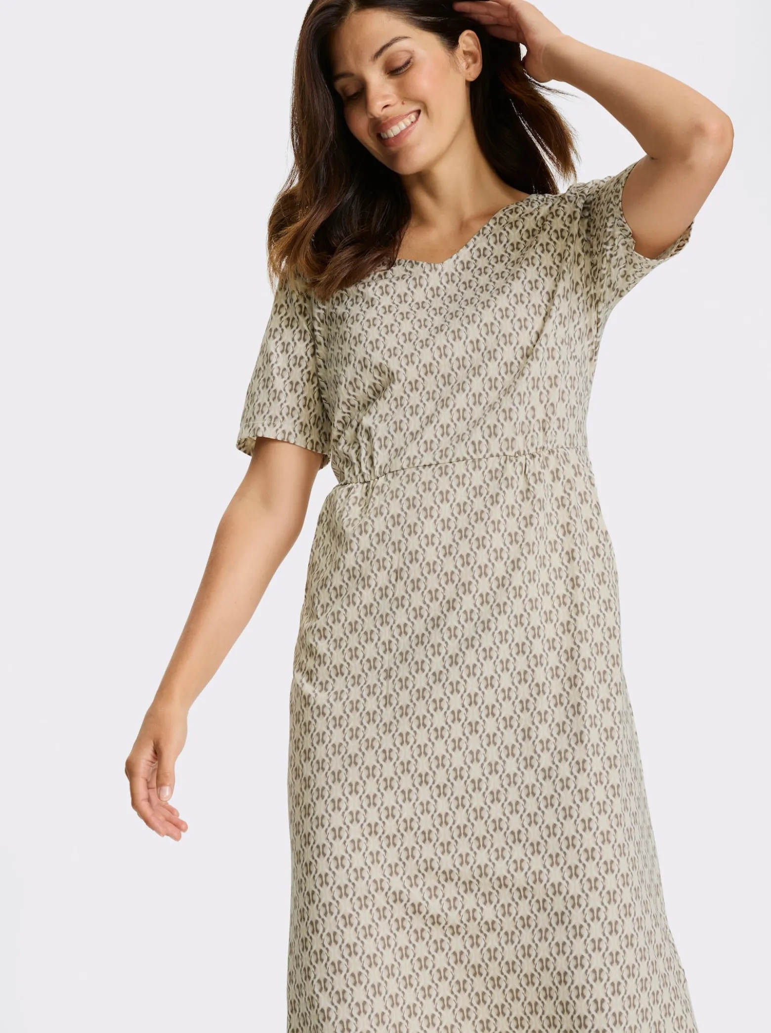 Jerseykleid mit Taschen
