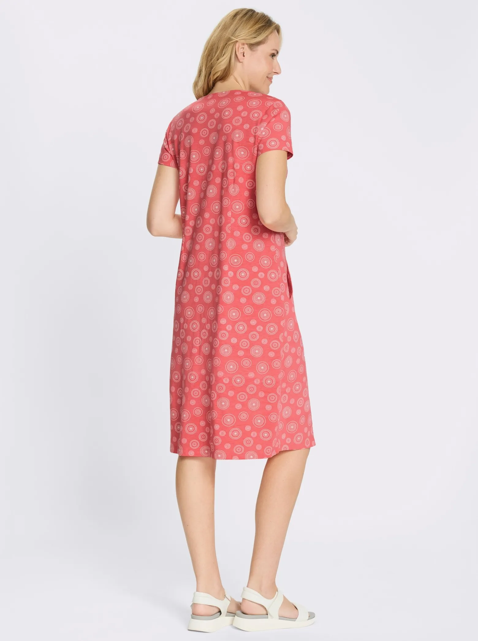 Jerseykleid mit Taschen