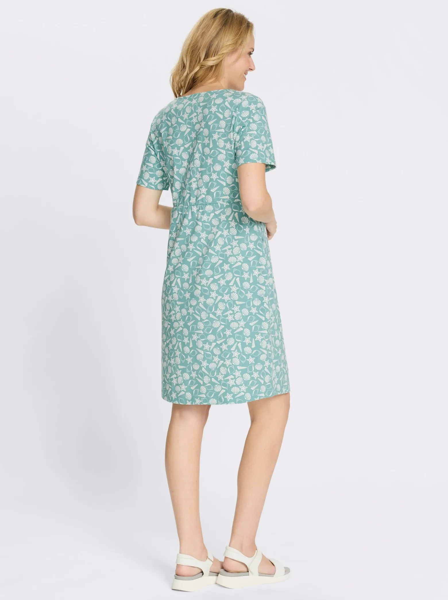 Jerseykleid mit Taschen