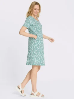 Jerseykleid mit Taschen