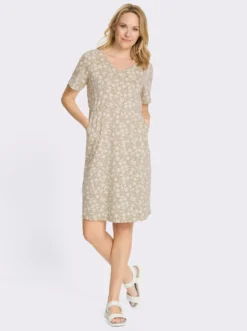 Jerseykleid mit Taschen