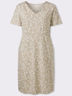 Jerseykleid mit Taschen