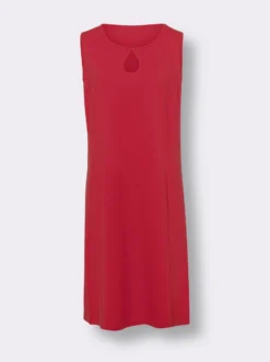Jerseykleid mit Tropfenausschnitt