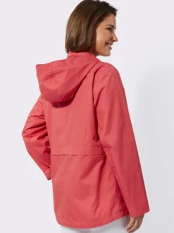 Kapuzenjacke mit Stehkragen