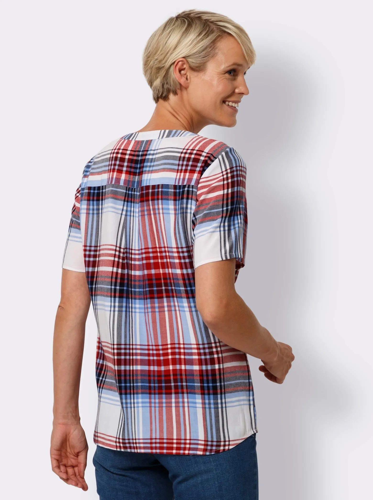 Karobluse aus reiner Viskose