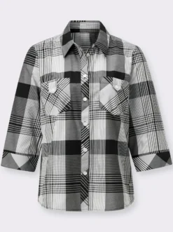 Karobluse mit aufgesetzten Brusttaschen