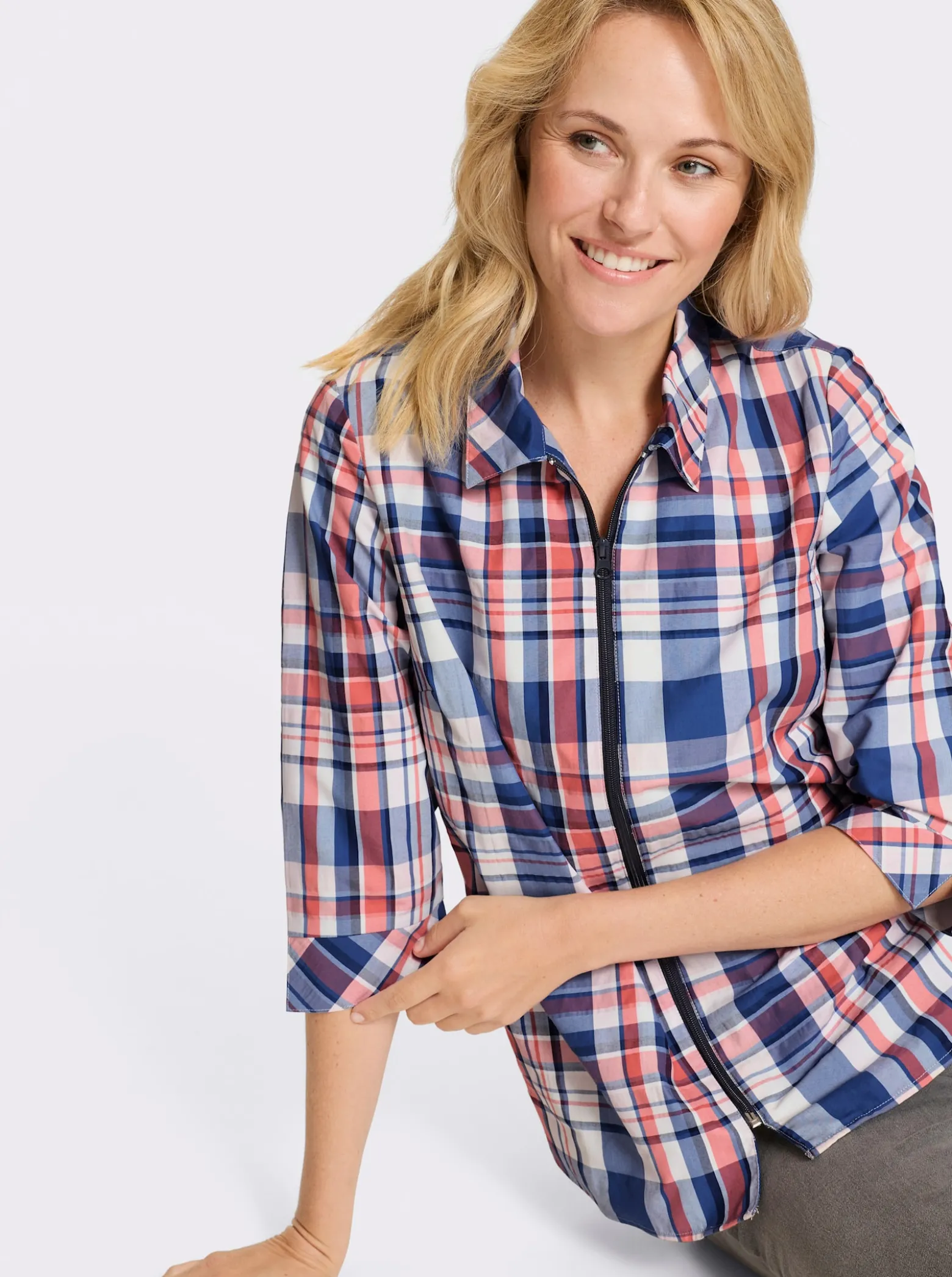 Karobluse mit Reißverschluss