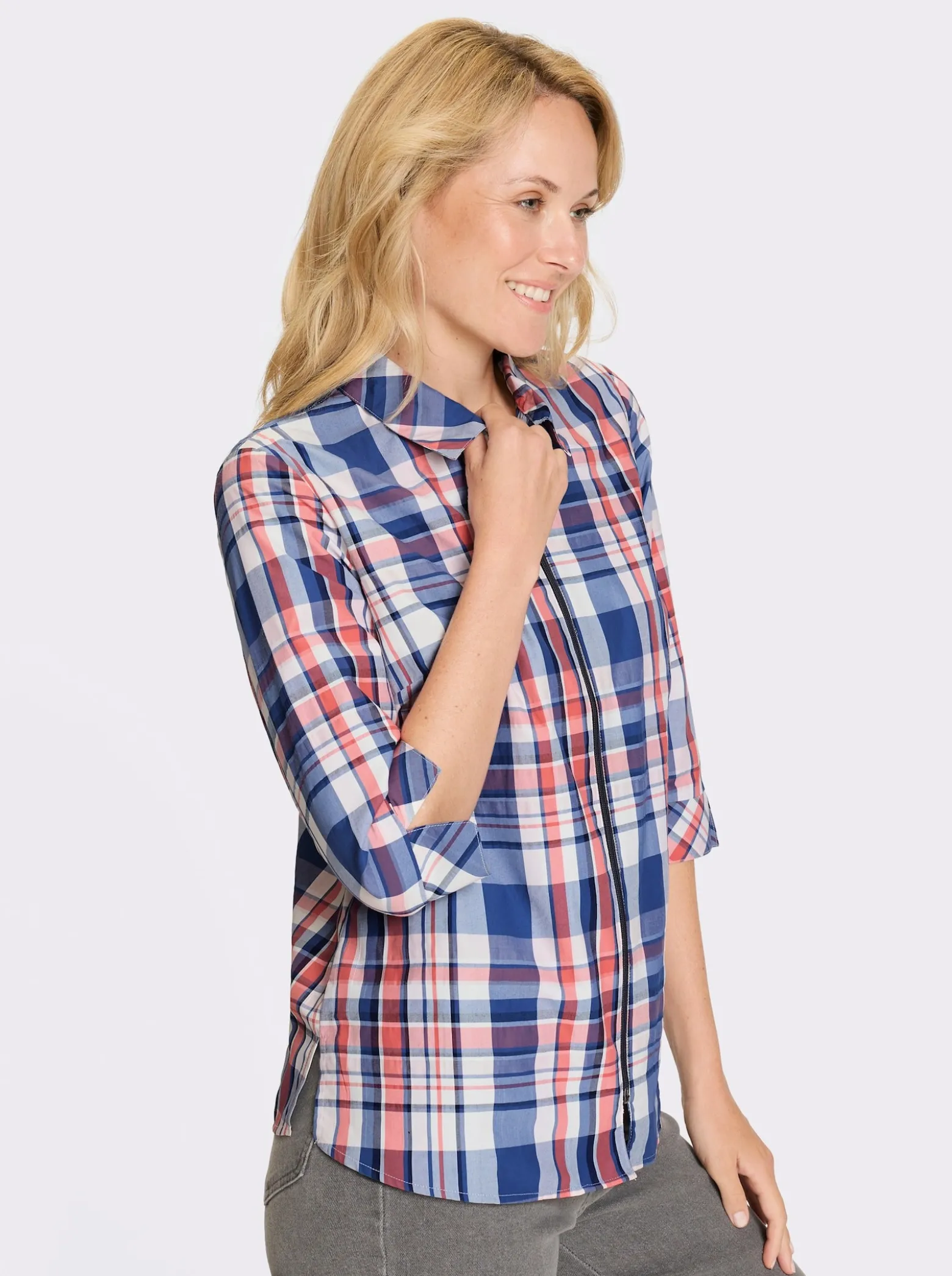 Karobluse mit Reißverschluss