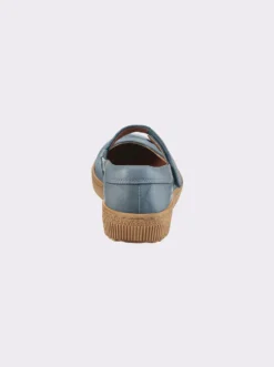 Klettschuh mit Leder-Wechselfußbett