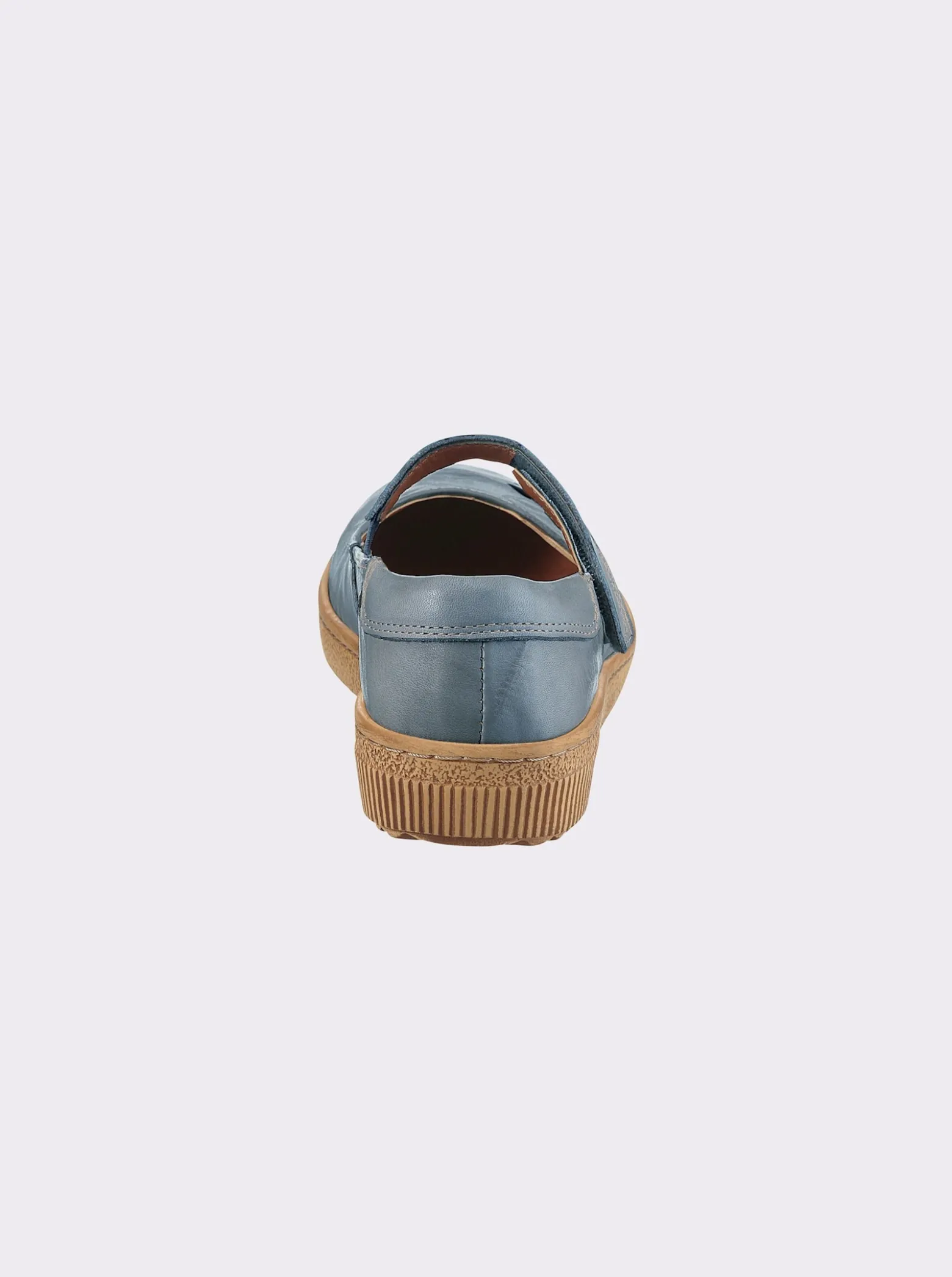 Klettschuh mit Leder-Wechselfußbett