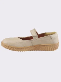 Klettschuh mit Leder-Wechselfußbett