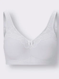 Komfort-BH ohne Bügel mit vorgeformten Cups