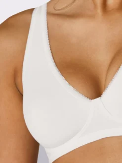 Komfort-BH ohne Bügel mit vorgeformten Cups