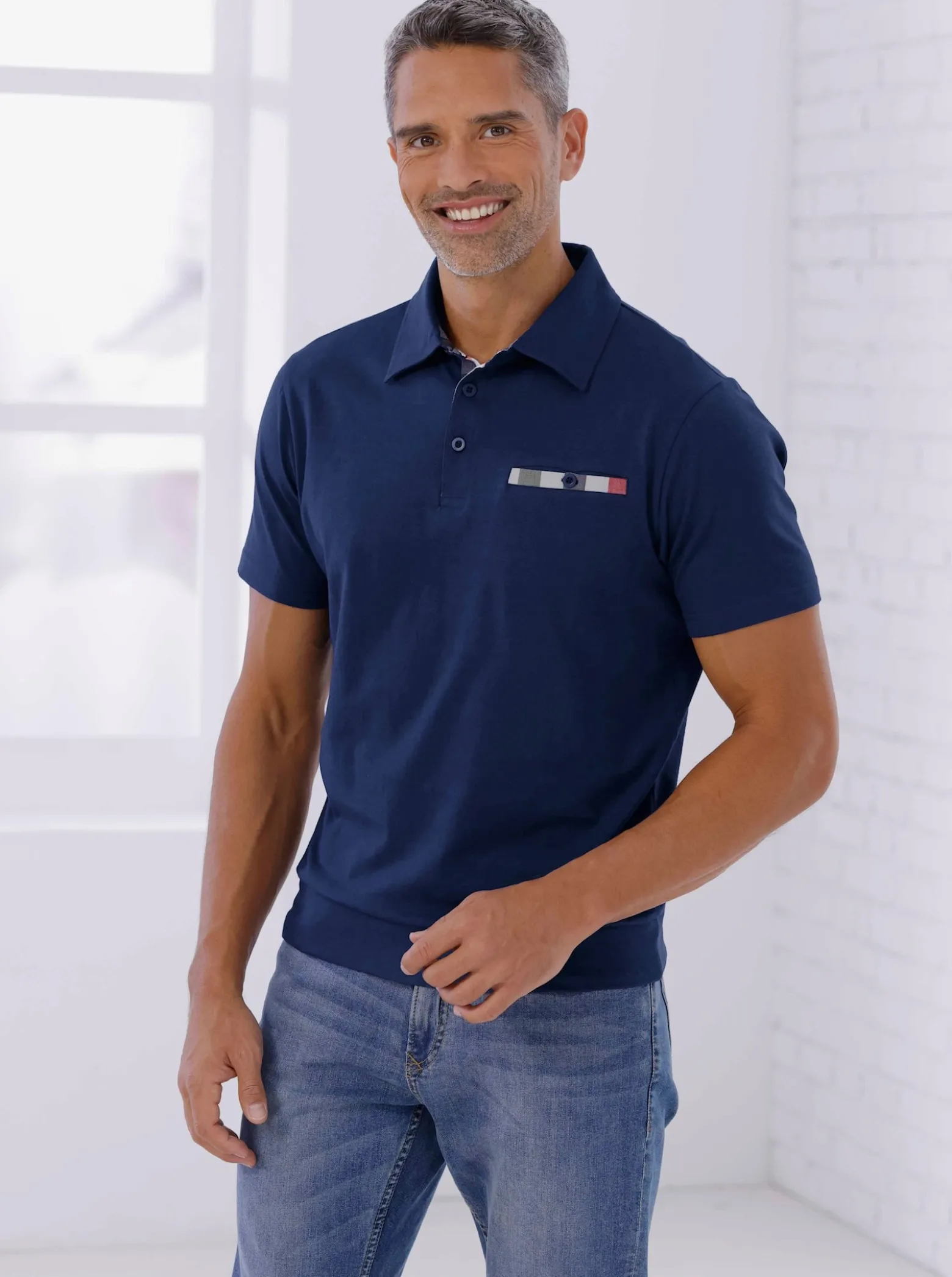 Kurzarm-Poloshirt