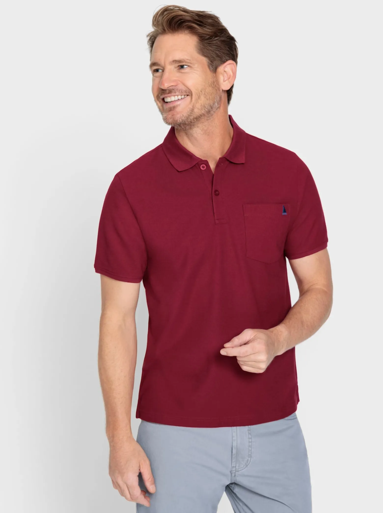 Kurzarm-Poloshirt