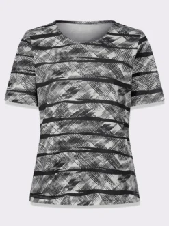 Kurzarmshirt aus reiner Baumwolle