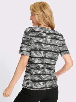 Kurzarmshirt aus reiner Baumwolle