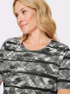 Kurzarmshirt aus reiner Baumwolle
