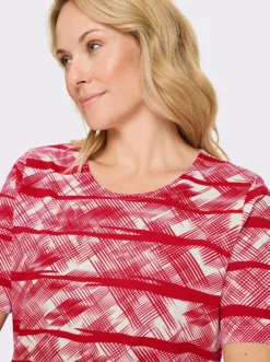 Kurzarmshirt aus reiner Baumwolle