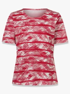Kurzarmshirt aus reiner Baumwolle