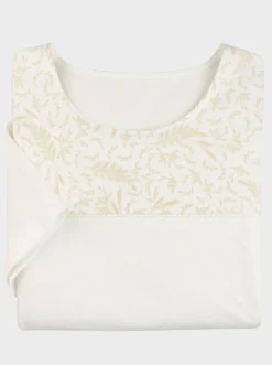 Kurzarmshirt aus reiner Baumwolle