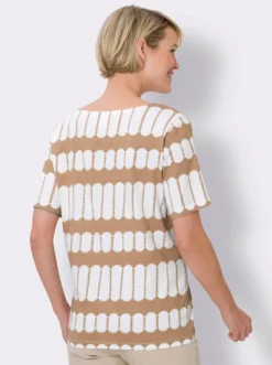 Kurzarmshirt aus reiner Baumwolle