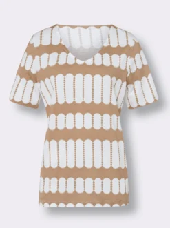 Kurzarmshirt aus reiner Baumwolle