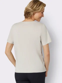 Kurzarmshirt , floral bedruckt