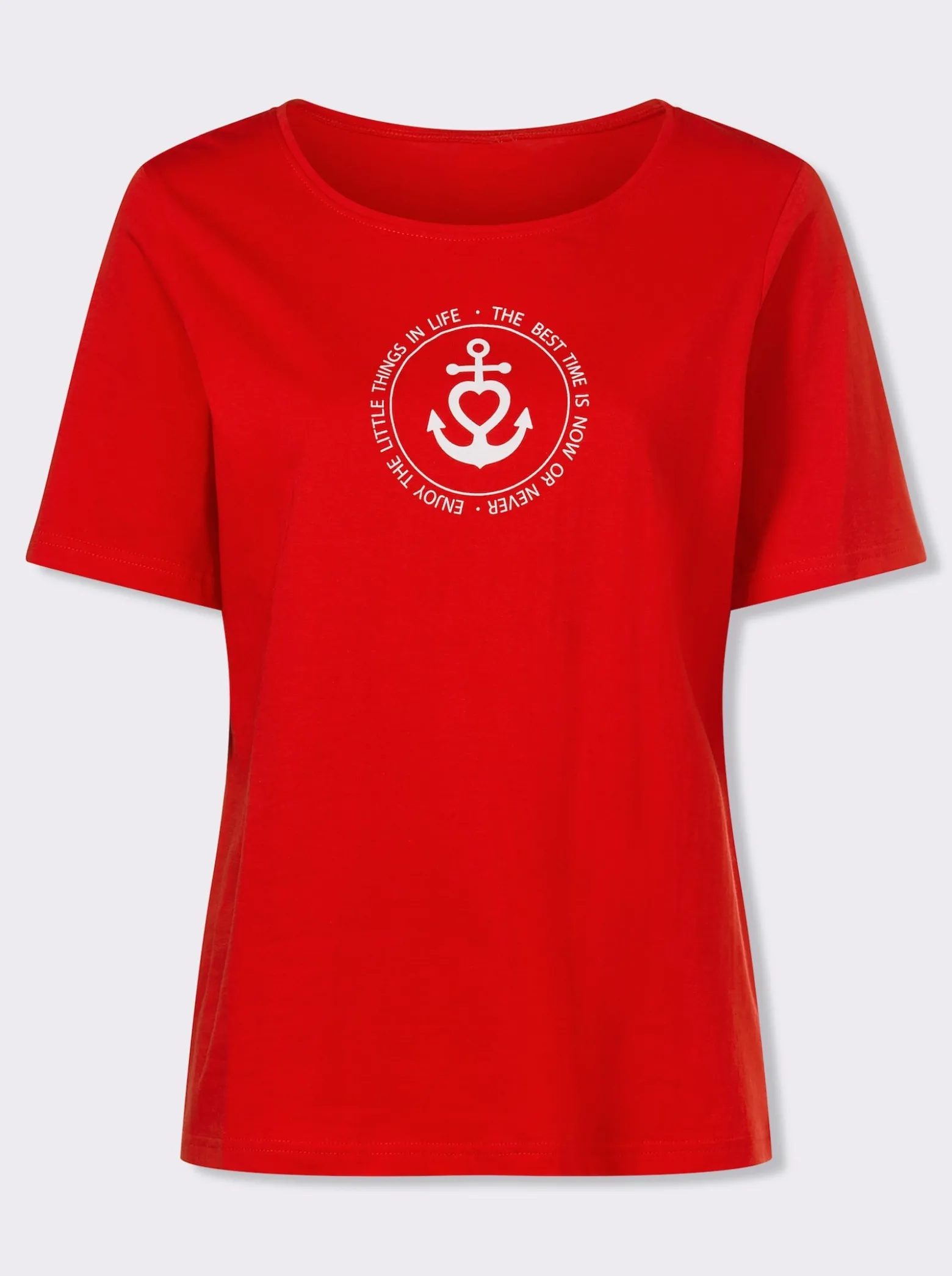 Kurzarmshirt im Marine-Look