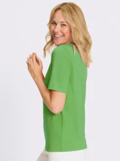 Kurzarmshirt im Marine-Look