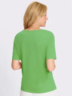 Kurzarmshirt im Marine-Look