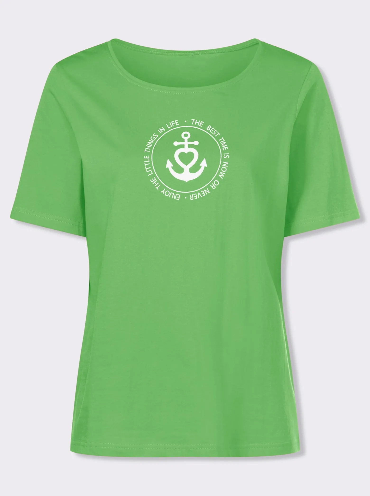 Kurzarmshirt im Marine-Look