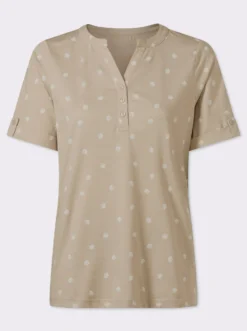 Kurzarmshirt im maritimen Dessin